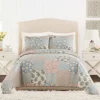 Blue And Rose Patchwork Full/Queen 3-Pc. Quilt Set-Kirkland's Home Fashion