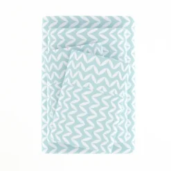 Blue And White Chevron 3-Pc. Twin Sheet Set-Kirkland's Home Cheap