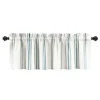 Blue And White Farmhouse Stripe Valance-Kirkland's Home Shop