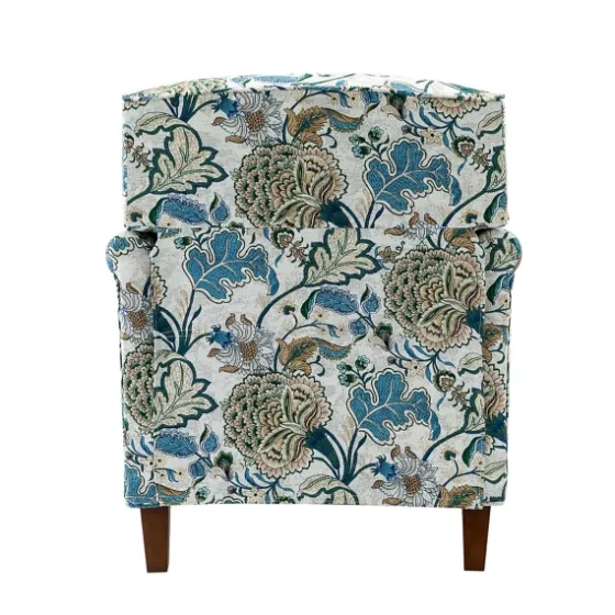 Blue And White Floral Classic Accent Chair-Kirkland's Home Store