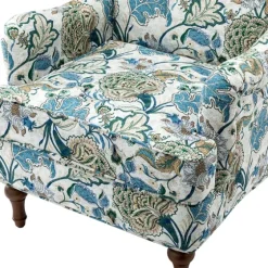 Blue And White Floral Classic Accent Chair-Kirkland's Home Store