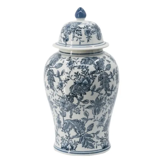 Blue And White Floral Ginger Jar-Kirkland's Home Hot