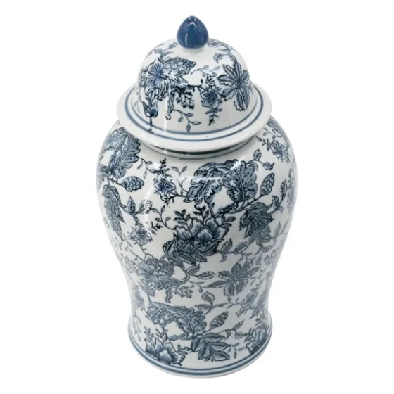 Blue And White Floral Ginger Jar-Kirkland's Home Hot