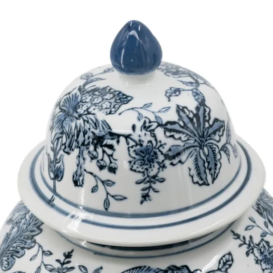 Blue And White Floral Ginger Jar-Kirkland's Home Hot