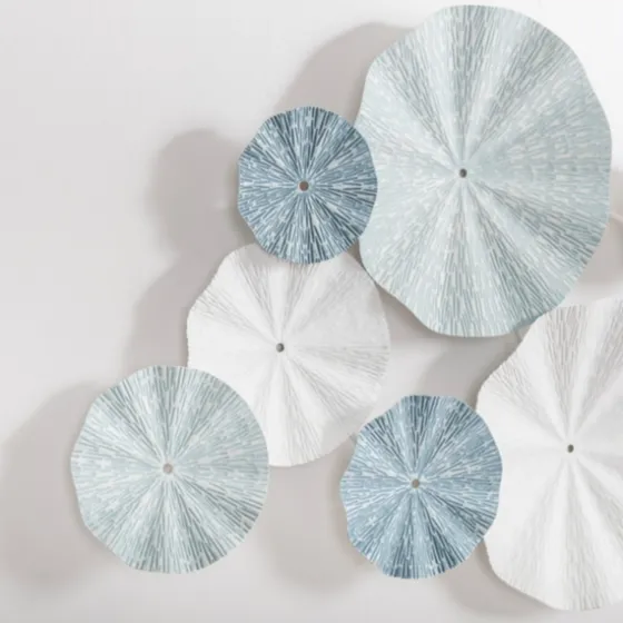 Blue And White Seashell Plates Wall Plaque-Kirkland's Home Best Sale