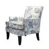 Blue And Yellow Floral Upholstered Accent Chair-Kirkland's Home Shop