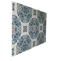 Blue Azulejo Wood Wall Plaque-Kirkland's Home Sale