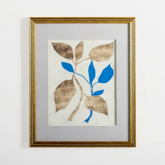Blue Baroque Botanicals Framed Art Print-Kirkland's Home Hot