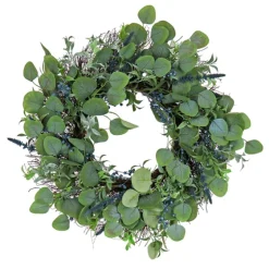 Blue Berries And Eucalyptus Wreath-Kirkland's Home Store