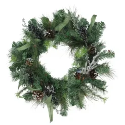 Blue Berries And Ice Twigs Wreath-Kirkland's Home Store