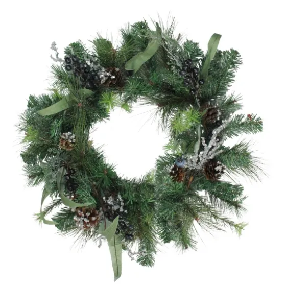 Blue Berries And Ice Twigs Wreath-Kirkland's Home Store