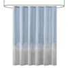 Blue Block Embroidered Shower Curtain-Kirkland's Home Store