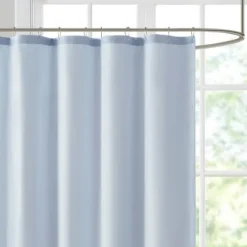 Blue Block Embroidered Shower Curtain-Kirkland's Home Store