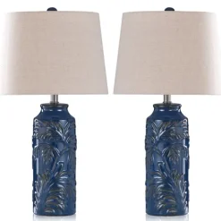 Blue Bo Ical Mayfield Table Lamps, Set Of 2-Kirkland's Home Discount