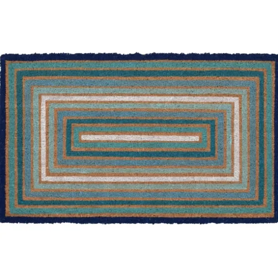 Blue Boxes Doormat-Kirkland's Home Fashion