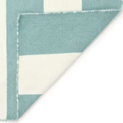 Blue Cabana Stripe Indoor/Outdoor Runner, 2X8-Kirkland's Home Shop