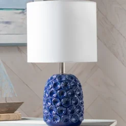 Blue Ceramic Coastal Table Lamp-Kirkland's Home Hot
