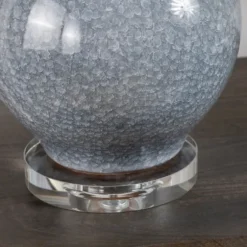 Blue Ceramic Hourglass Table Lamp-Kirkland's Home Sale