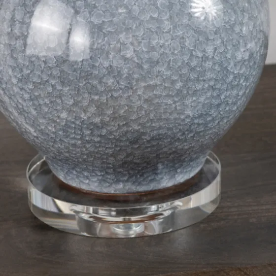Blue Ceramic Hourglass Table Lamp-Kirkland's Home Sale
