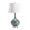 Blue Ceramic Stripe Base Table Lamp-Kirkland's Home Discount