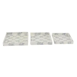 Blue Chevron Enamel 3-Pc. Tray Set-Kirkland's Home Best