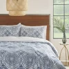 Blue Cloud Floral King 3-Pc. Comforter Set-Kirkland's Home Shop