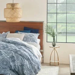 Blue Cloud Floral King 3-Pc. Comforter Set-Kirkland's Home Shop
