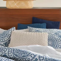 Blue Cloud Floral King 3-Pc. Comforter Set-Kirkland's Home Shop