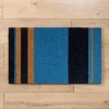 Blue Color Block Stripes Coir Doormat-Kirkland's Home Shop