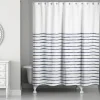 Blue Colorblock Striped Shower Curtain-Kirkland's Home Best Sale