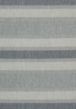 Blue Elletta Indoor/Outdoor Area Rug, 7X9-Kirkland's Home Online