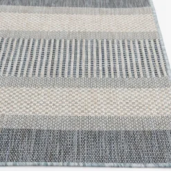 Blue Elletta Indoor/Outdoor Area Rug, 7X9-Kirkland's Home Online