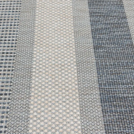 Blue Elletta Indoor/Outdoor Area Rug, 7X9-Kirkland's Home Online