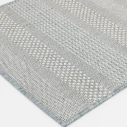 Blue Elletta Indoor/Outdoor Area Rug, 2X7-Kirkland's Home New