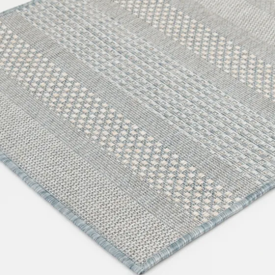Blue Elletta Indoor/Outdoor Area Rug, 2X7-Kirkland's Home New