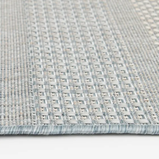 Blue Elletta Indoor/Outdoor Area Rug, 2X7-Kirkland's Home New