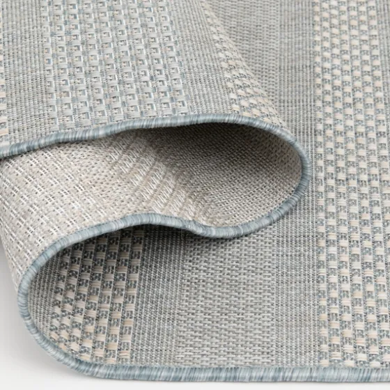 Blue Elletta Indoor/Outdoor Area Rug, 2X7-Kirkland's Home New