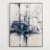 Blue Era Abstract I Framed Canvas Art Print-Kirkland's Home Cheap