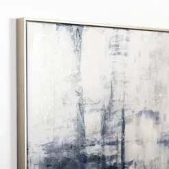Blue Era Abstract I Framed Canvas Art Print-Kirkland's Home Cheap