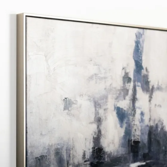Blue Era Abstract Ii Framed Canvas Art Print-Kirkland's Home Shop