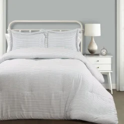 Blue Farmhouse 3-Pc. Full/Queen Comforter Set-Kirkland's Home Flash Sale