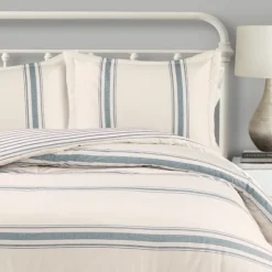 Blue Farmhouse 3-Pc. King Comforter Set-Kirkland's Home Best Sale