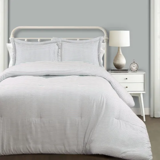 Blue Farmhouse 3-Pc. King Comforter Set-Kirkland's Home Best Sale