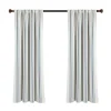 Blue Farmhouse Stripe Curtain Panels, Set Of 2-Kirkland's Home Discount
