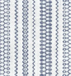 Blue Farmhouse Stripe Swoop Accent Chair-Kirkland's Home Outlet