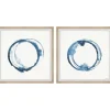 Blue Flash Framed Art Prints, Set Of 2-Kirkland's Home Store