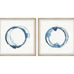 Blue Flash Framed Art Prints, Set Of 2-Kirkland's Home Store