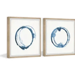 Blue Flash Framed Art Prints, Set Of 2-Kirkland's Home Store