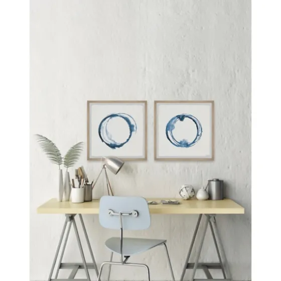 Blue Flash Framed Art Prints, Set Of 2-Kirkland's Home Store
