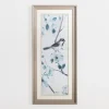 Blue Floral Bird I Framed Art Print-Kirkland's Home Best Sale
